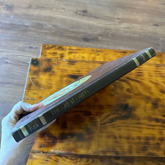 Vintage 1981 Time-Life Books The Old West The Great Chiefs Hardcover Book - Picture 9 of 9